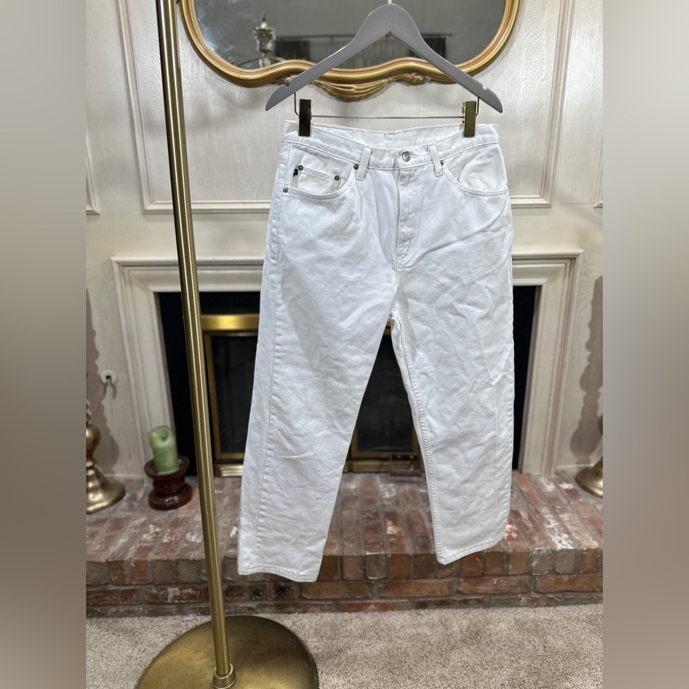 Vintage Polo‎ Jeans Co Ralph Lauren Women’s White Denim Jeans 14 x 31 Classic